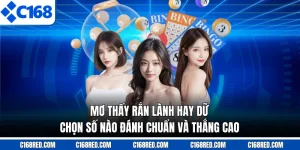 Mơ Thấy Rắn Lành Hay Dữ, Chọn Số Nào Đánh Chuẩn Và Thắng Cao